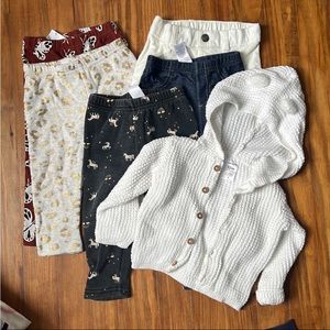 Baby girl Fall lot of 6